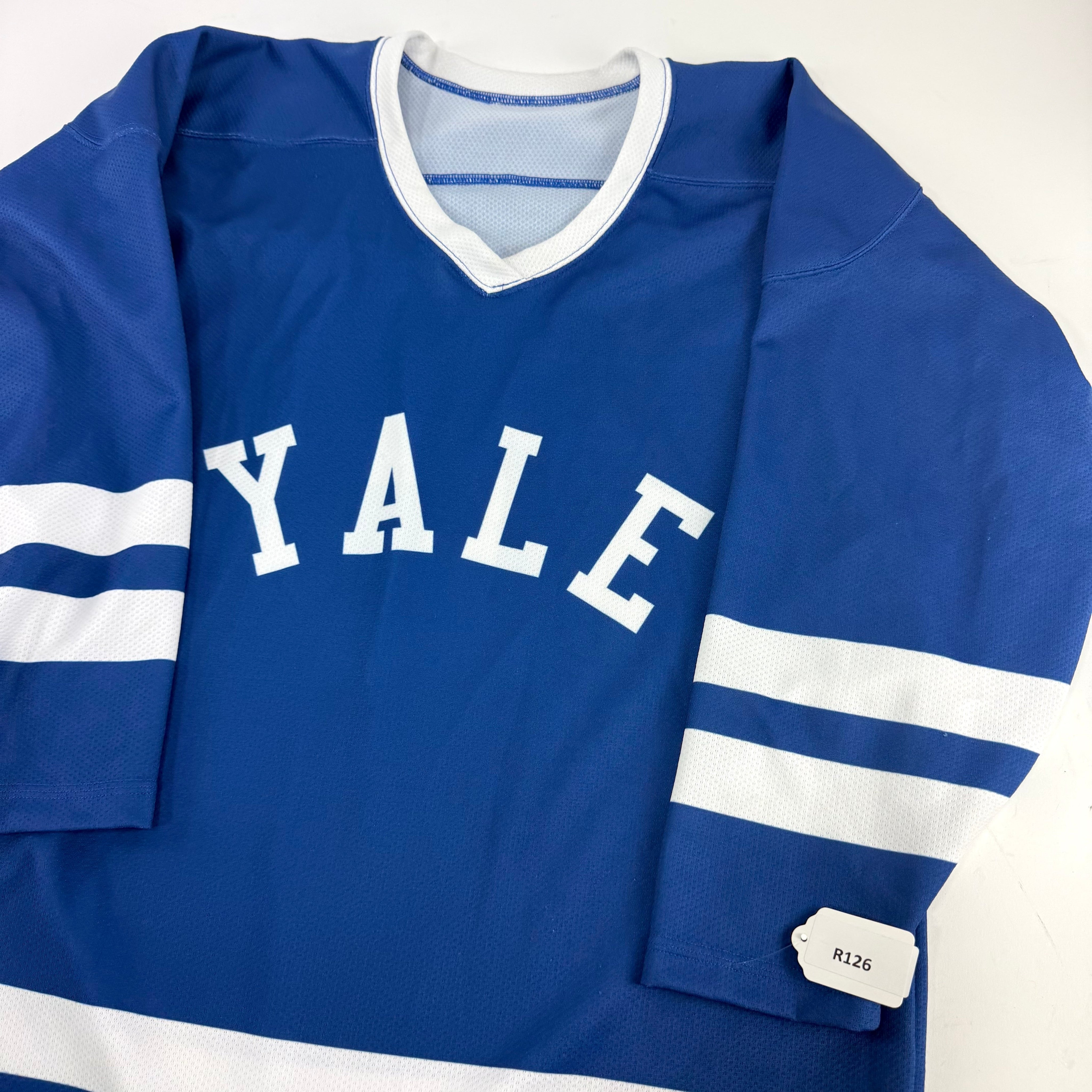 Used Royal Yale Practice Jersey | Medium | R126 - Top Flight Hockey
