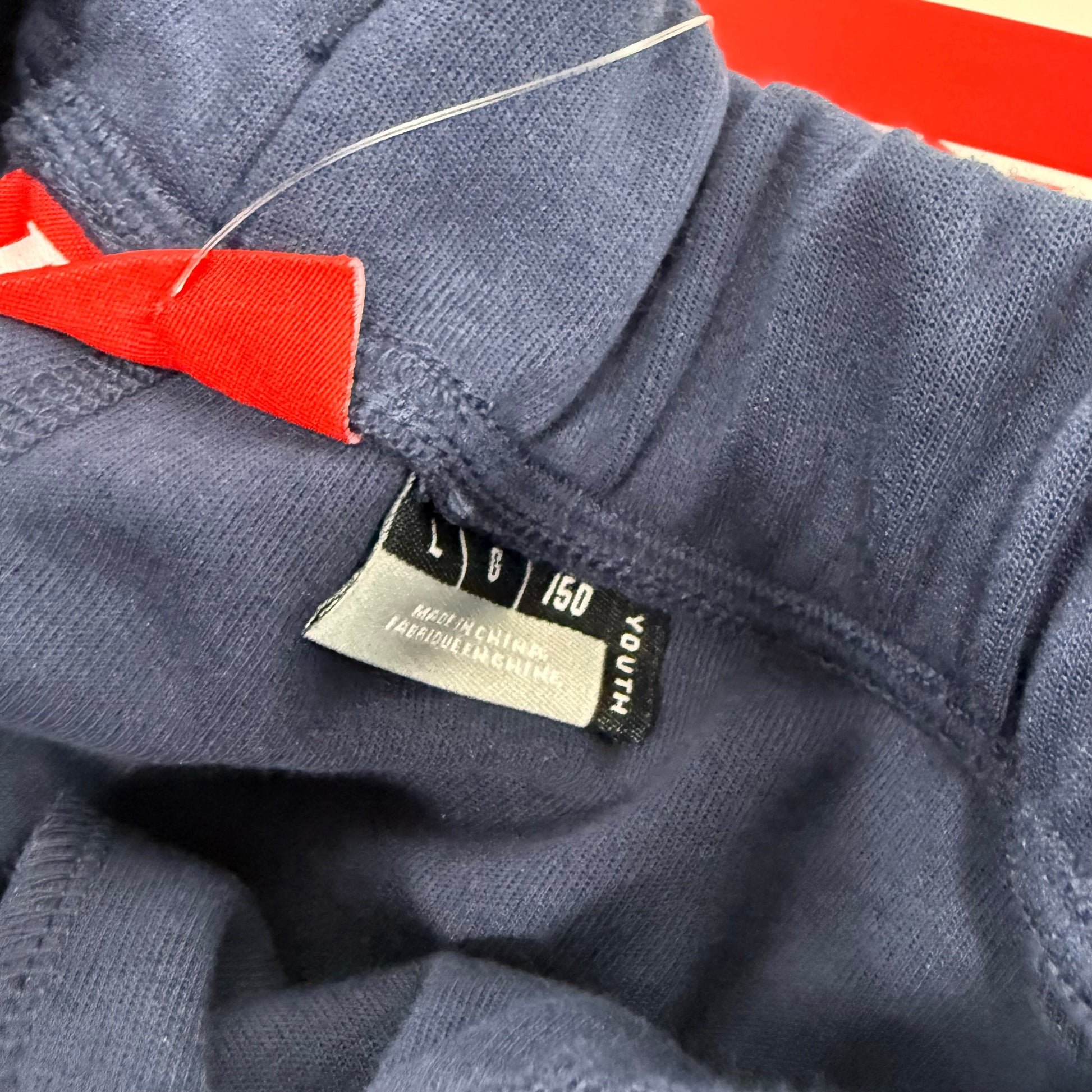 New Navy CCM Youth Premium Tapered Fleece Pant | Youth L | #191520015688 - Top Flight Hockey