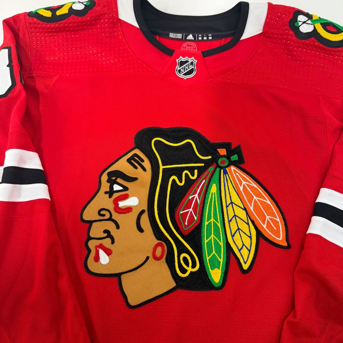 Luke Philp #39 Home Chicago Blackhawks Team Issued Jersey 2023-2024 | Size 56 | 25617