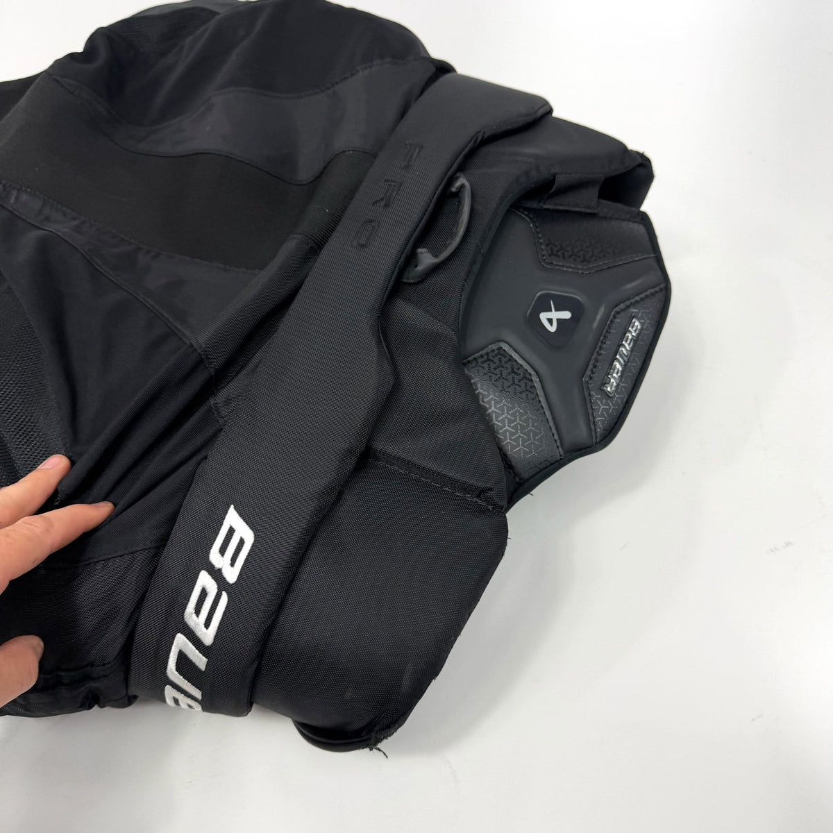 Used Black Bauer Pro Goalie Pants | Senior Small | AB169 - Top Flight Hockey