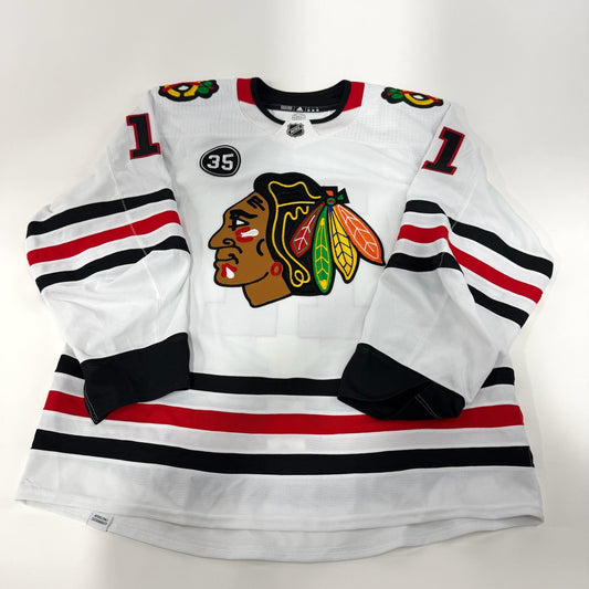 Taylor Raddysh #11 Away Chicago Blackhawks Team Issued Jersey 2021-2022 | Size 56 | 21722