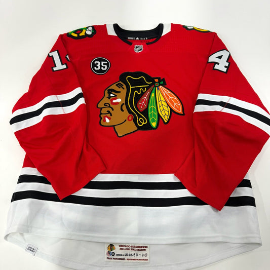 Boris Katchouk #14 Home Chicago Blackhawks Team Issued Jersey 2021-2022, Set 1 | 5919-21727
