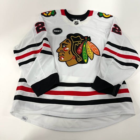 Nikita Zaitsev #22 Away Chicago Blackhawks Team Issued Jersey 2023-2024 | 25589
