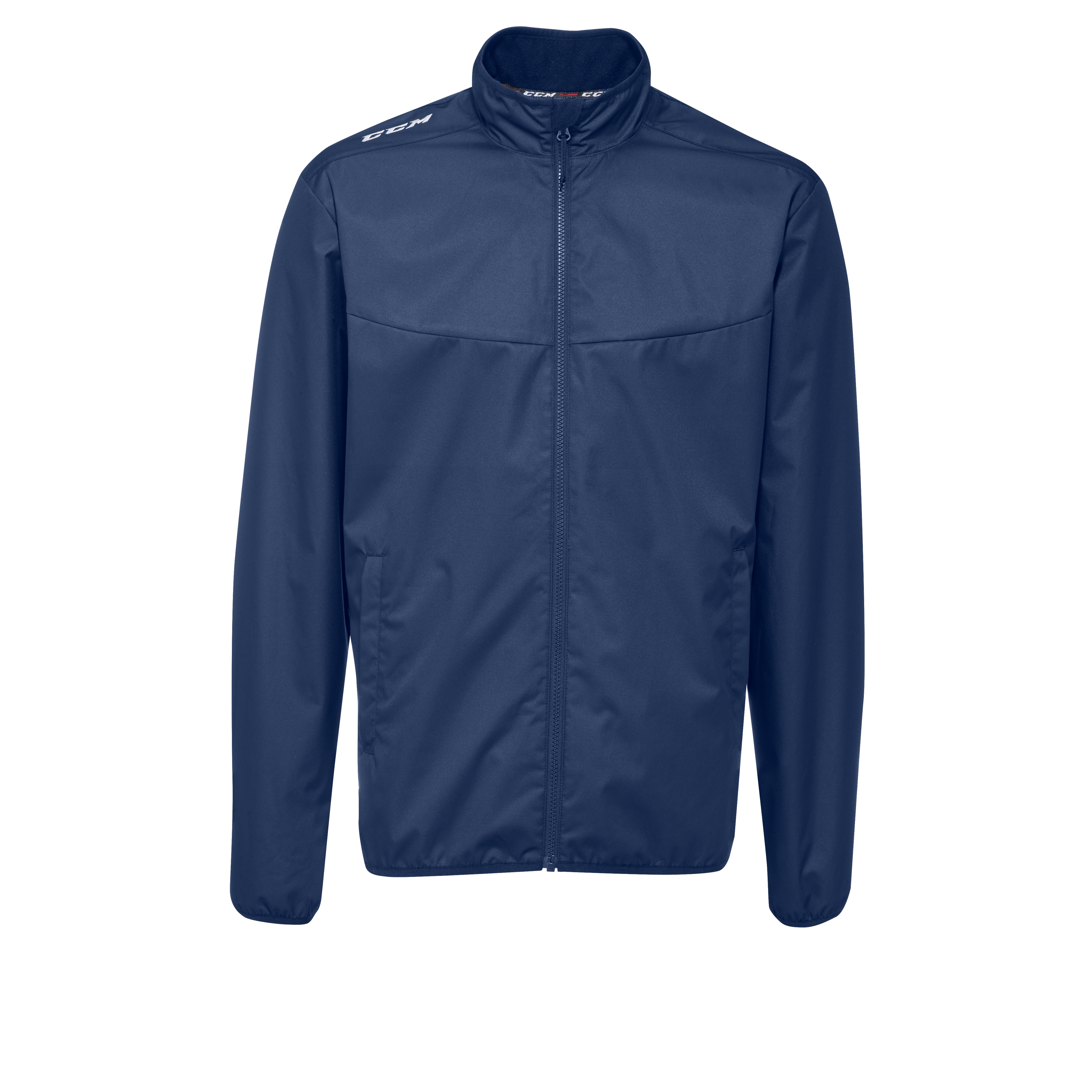 New CCM Navy Mid Weight Jacket | Youth L | #191520307646 - Top Flight Hockey