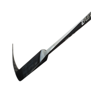 New Fulll Right CCM Black/White E Flex 5 Pro Goalie Stick | P4 Curve 23" | #191520207472 - Top Flight Hockey
