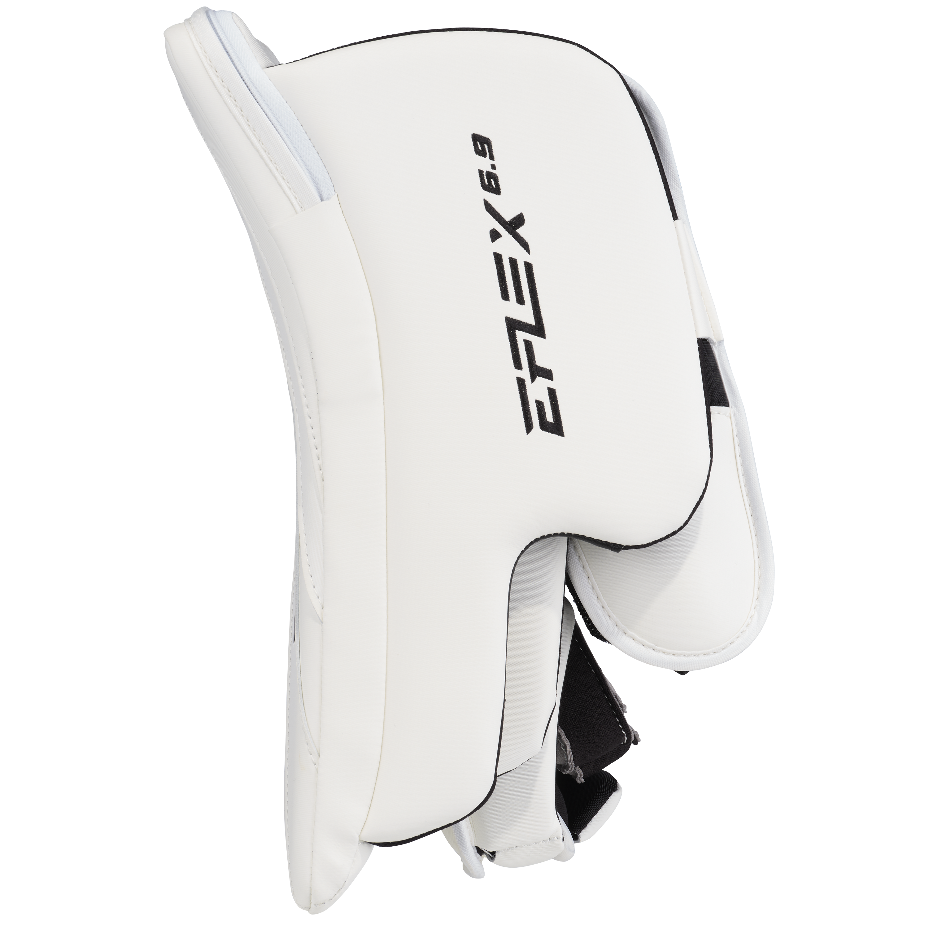 New CCM White E Flex 6.9 Goalie Blocker | Regular | Intermediate | #191520629854 - Top Flight Hockey