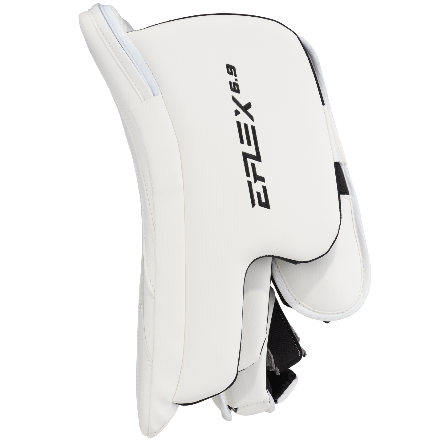 New CCM White E Flex 6.9 Goalie Blocker | Regular | Intermediate | #191520629854