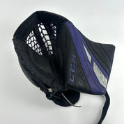 Used Black and Purple CCM E Flex 4 Glove | Full Right | H368