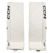 New CCM White Axis 2.9 Goalie Pads | 35+2" | #191520438333 - Top Flight Hockey