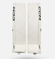 New CCM White Axis 2.9 Goalie Pads | 31+1" | #191520438357 - Top Flight Hockey