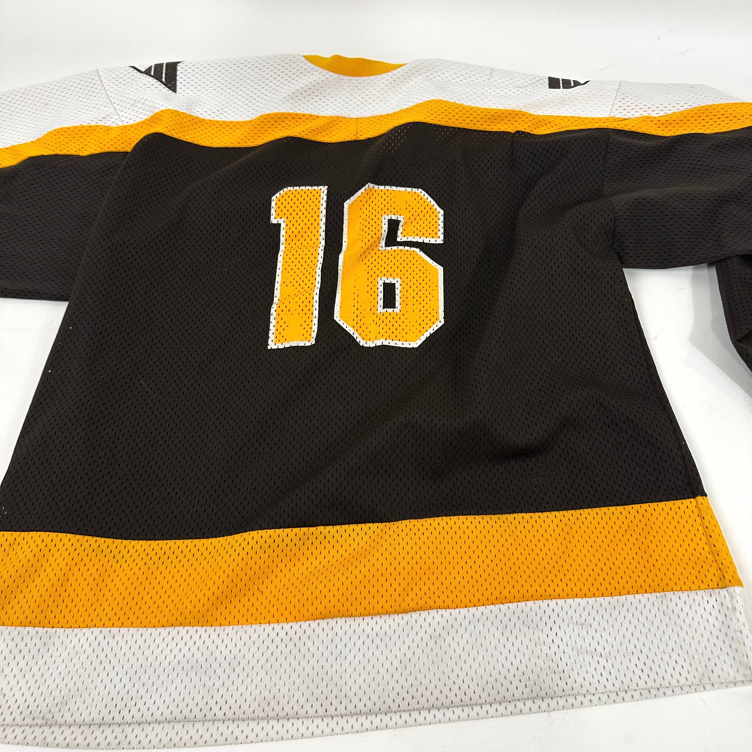 Used Brown and Yellow Mesh Practice Jersey | Senior XL | Q428