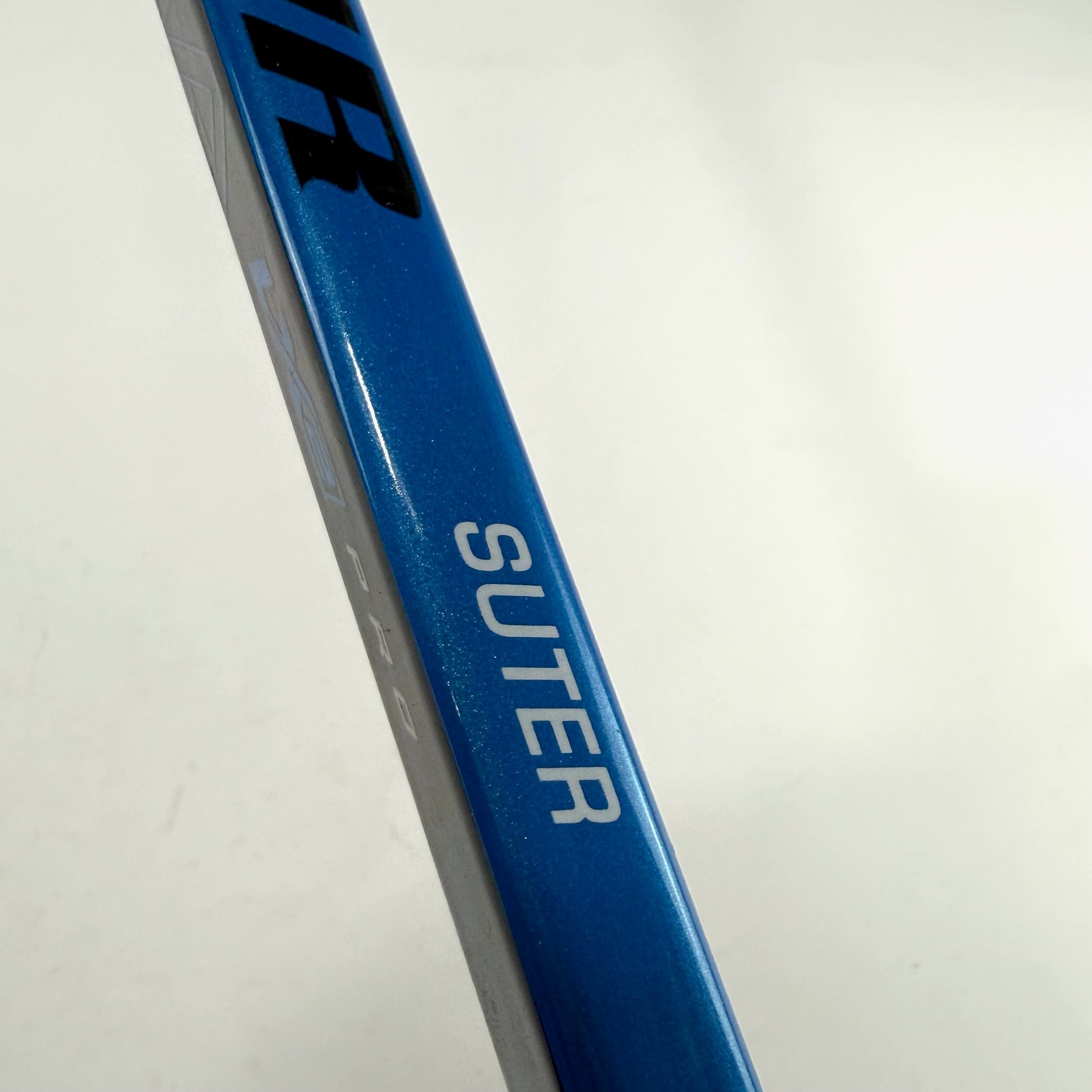 Used Left Blue Warrior Alpha LX2 Pro Stick | 100 Flex Custom Curve Grip | Suter | D246 - Top Flight Hockey