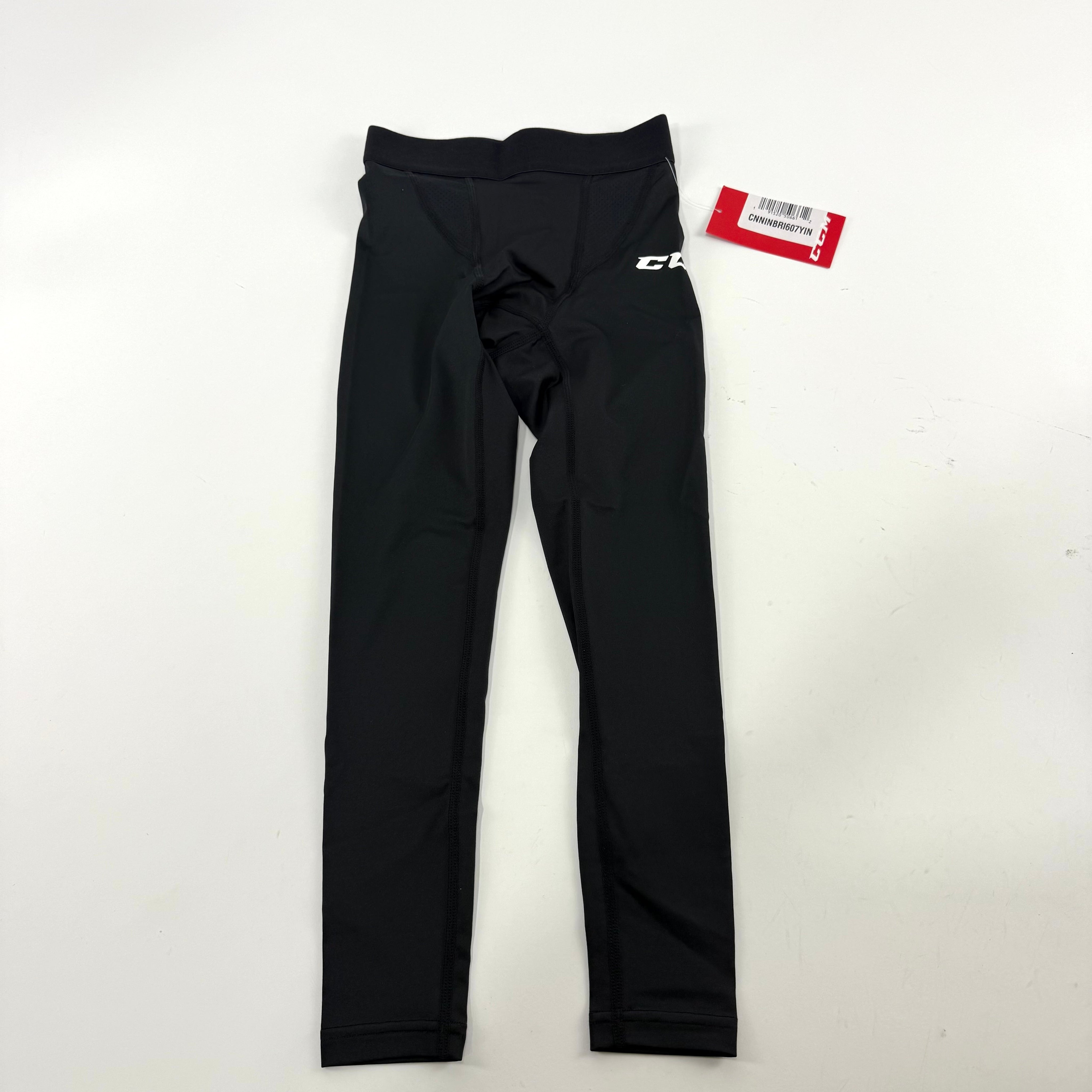 New Black CCM Youth Compression Pant | Youth M | #191520506612 - Top Flight Hockey