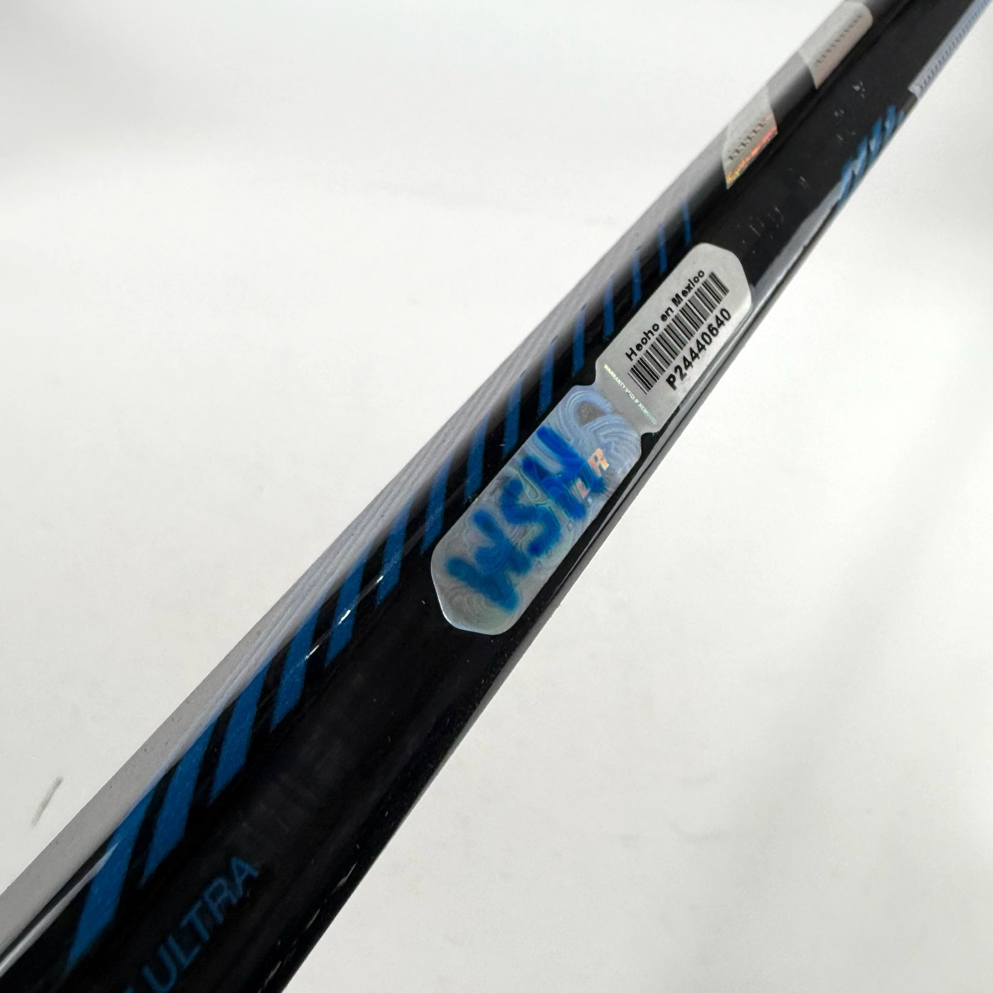 Used Left Blue Warrior Alpha LX2 Pro Stick | 100 Flex Custom Curve Grip | Suter | D249 - Top Flight Hockey