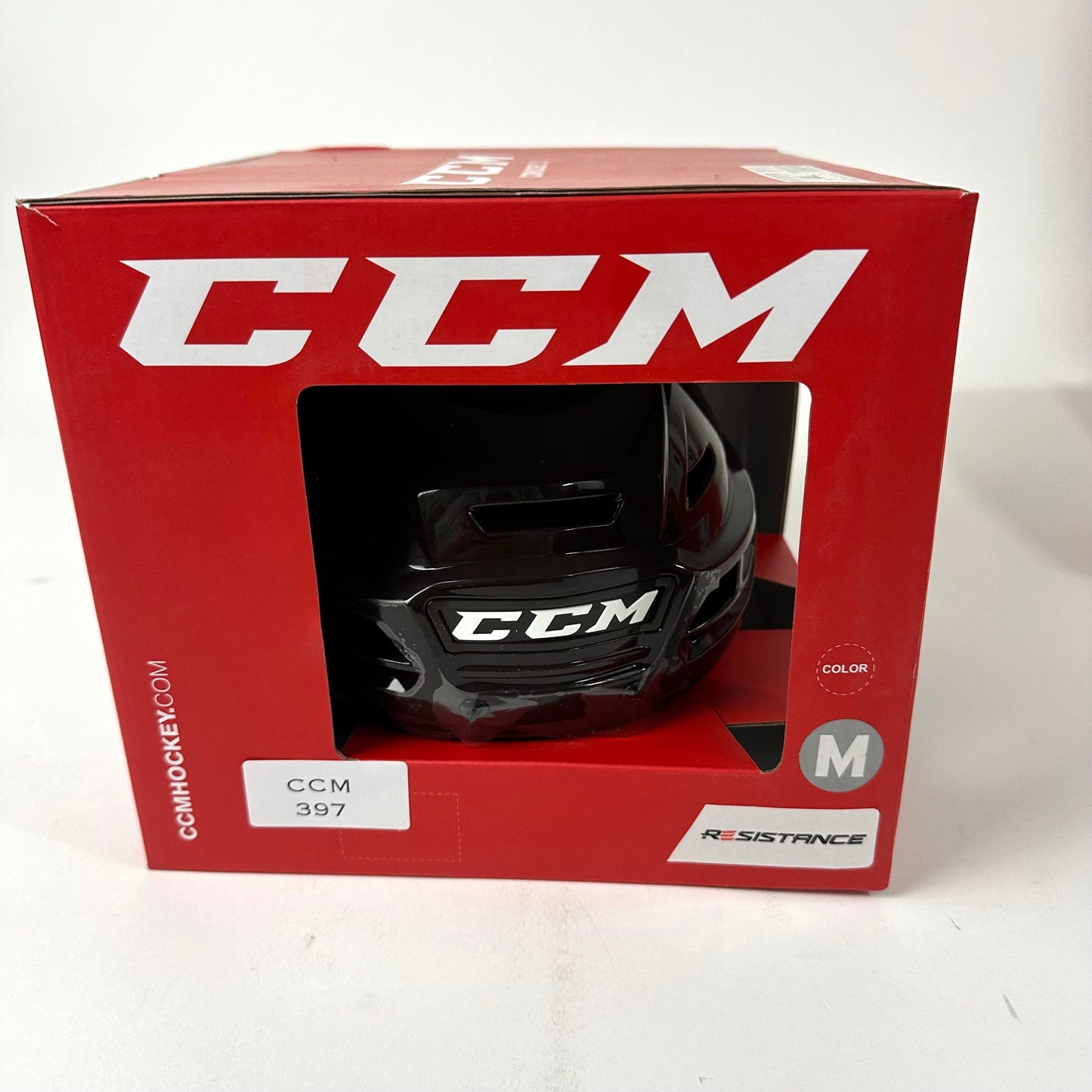 Brand New CCM Resistance Helmet in Box - Brown - Medium #CCM397 - Top Flight Hockey