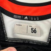 LUYPEN #73 - Black Chicago Blackhawks Practice Jersey - Adidas MIC Size 56 - Top Flight Hockey