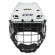 New White Senior Small CCM Tacks 310 Helmet Cage Combo