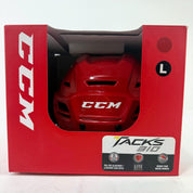 New Red CCM Tacks 310 Helmet | Large - Top Flight Hockey