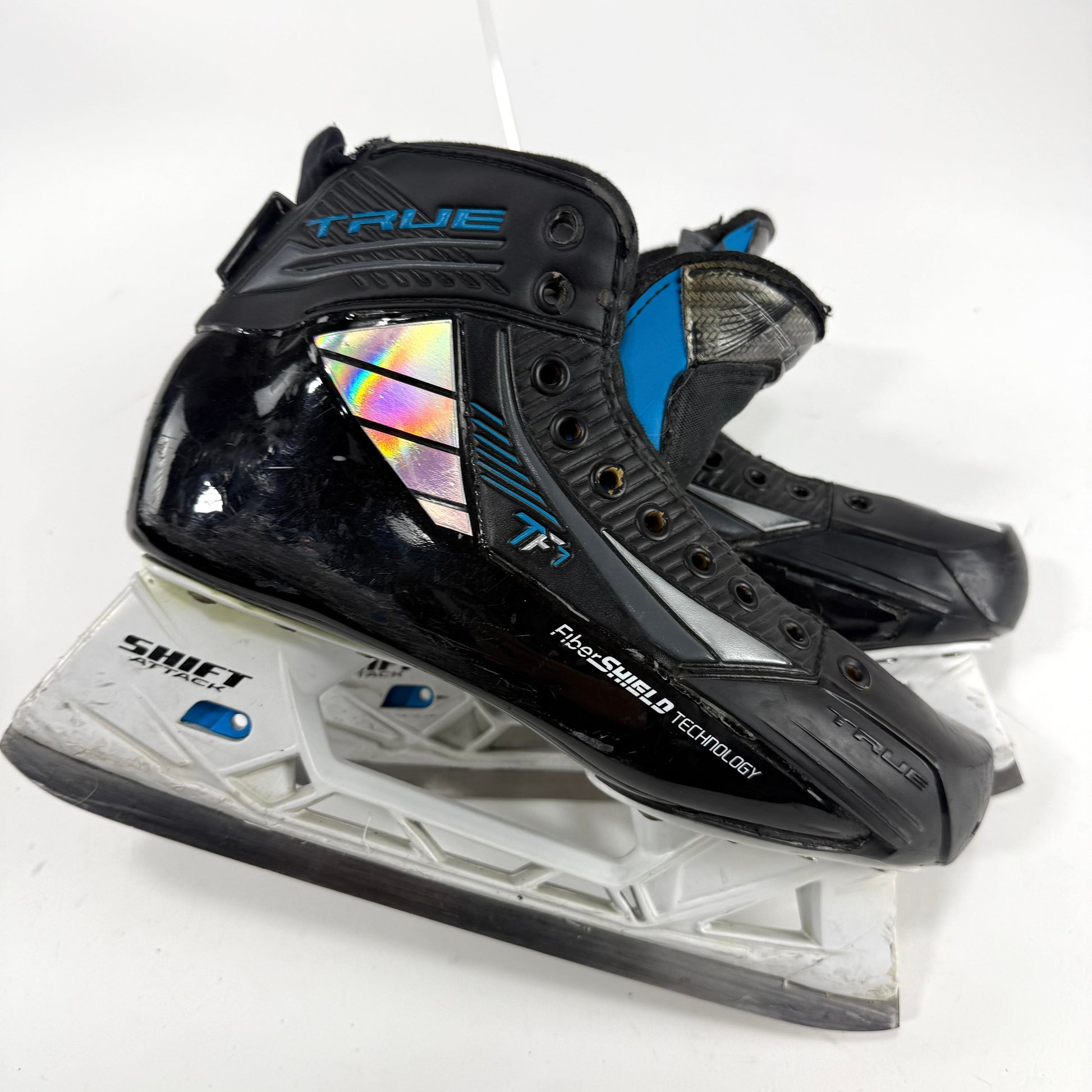 Used True TF7 Goalie Skates | Size 9? | D48 - Top Flight Hockey