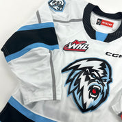 Brand New White Authentic Winnipeg Ice Quicklite Game Jersey - MIC Made in Canada