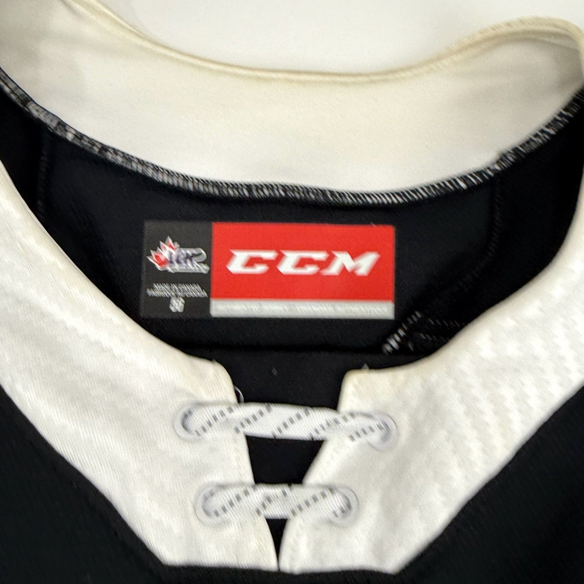 Used Black/Red/White QMJHL Jersey | Size 56 | J693 - Top Flight Hockey