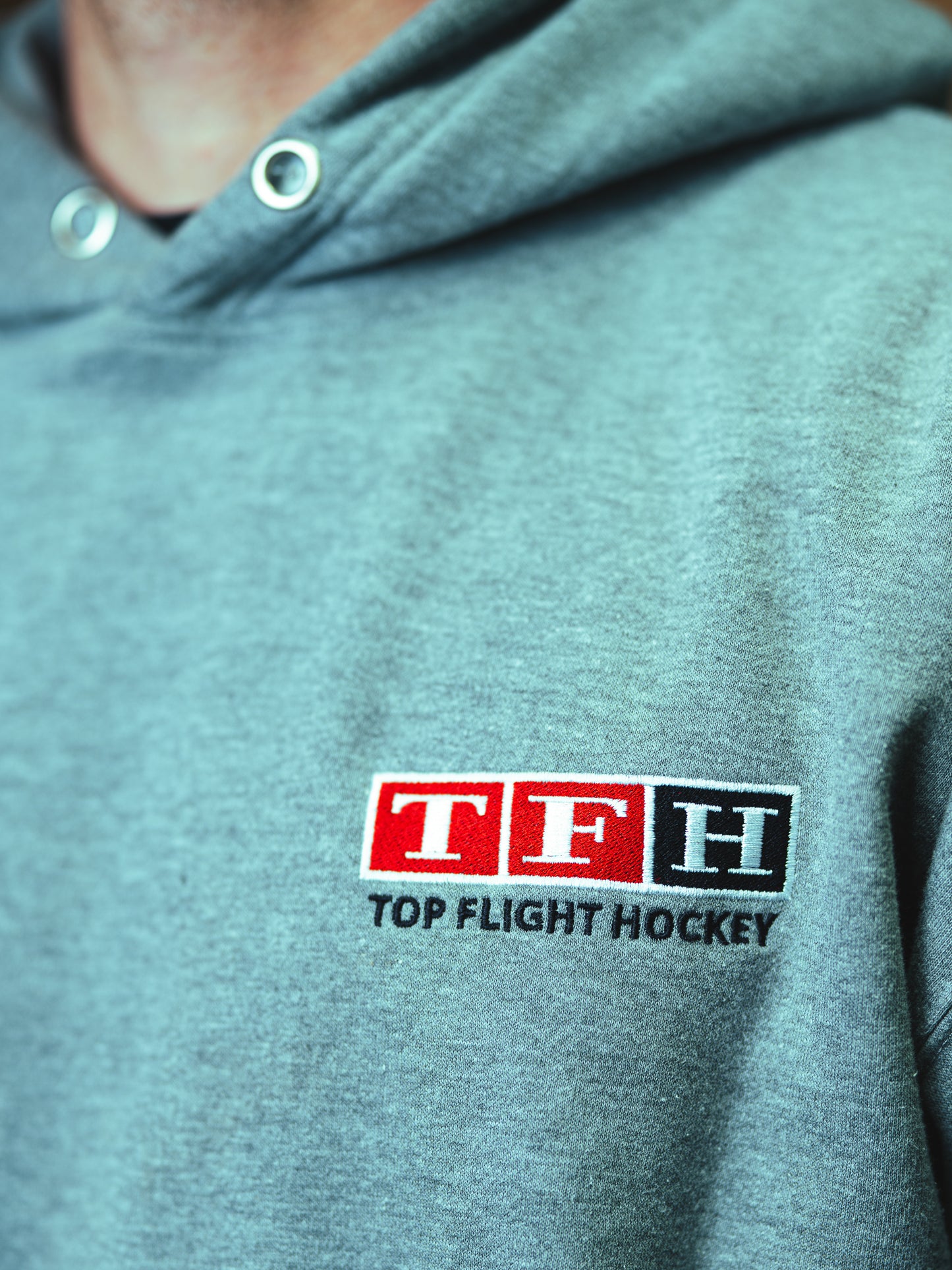 Top Flight Retro Embroidered Hoodie - Top Flight Hockey