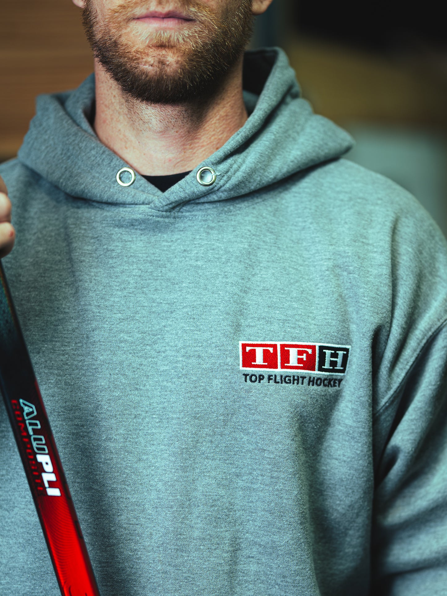 Top Flight Retro Embroidered Hoodie - Top Flight Hockey