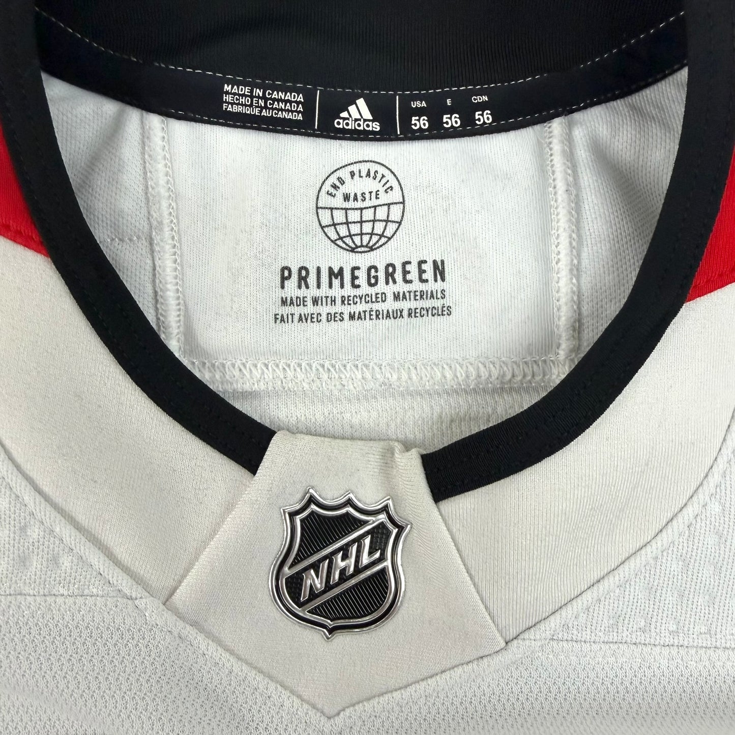 Jake McCabe #6 Away Chicago Blackhawks Game Worn Jersey 2022-2023 | Size 56 | 5896-25522