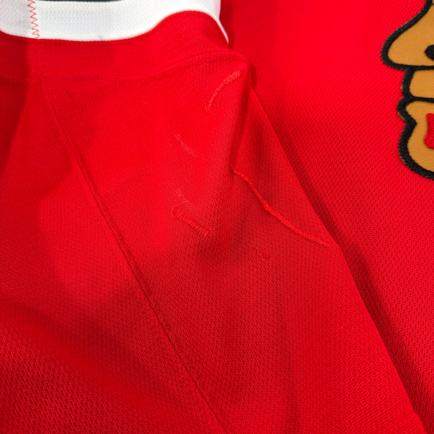 Jake McCabe #6 Home Chicago Blackhawks Game Worn Jersey 2022-2023, Set 1 | Size 56 | 8268-25481