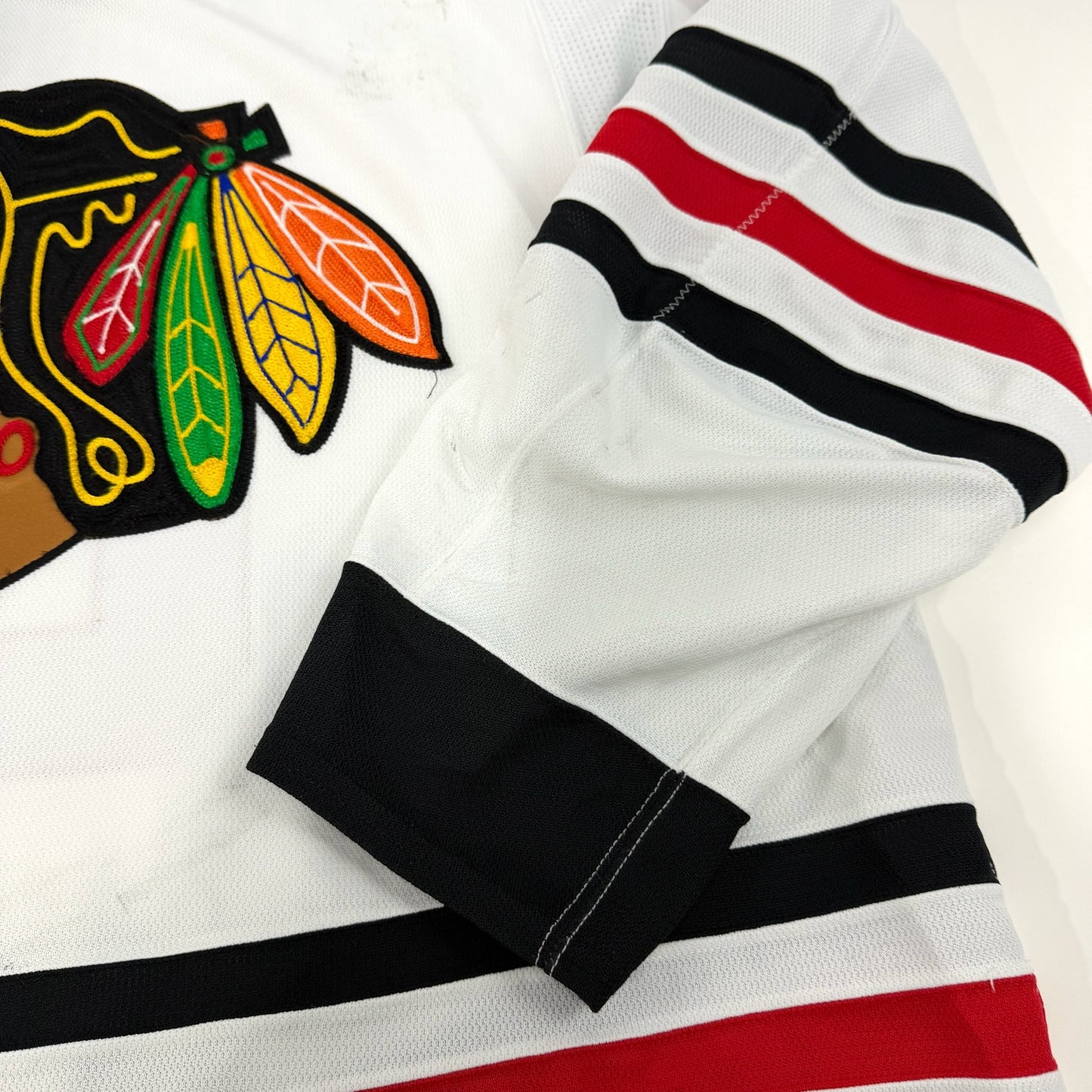 Jack Johnson #8 Away Chicago Blackhawks Game Worn Jersey 2022-2023, Set 2 | Size 58 | 3996-25515