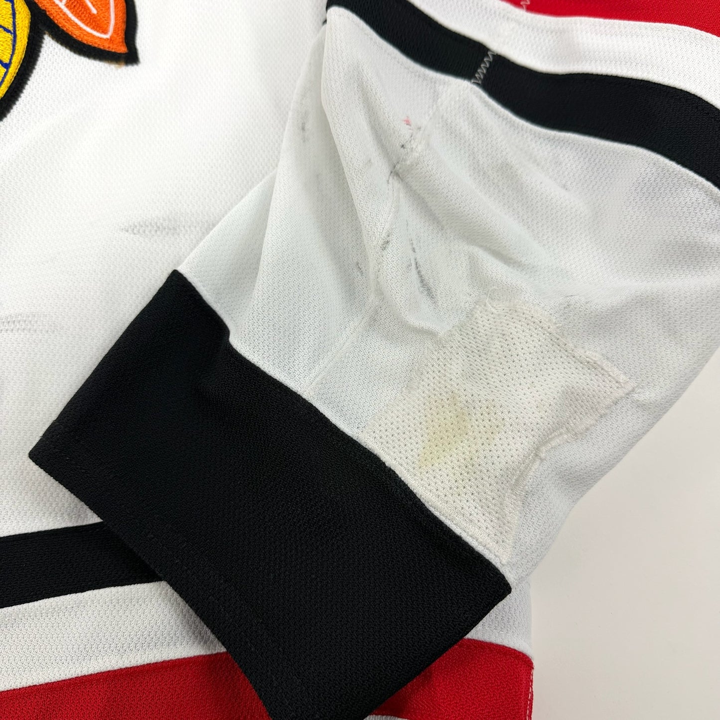 Jack Johnson #8 Away Chicago Blackhawks Game Worn Jersey 2022-2023, Set 1 | Size 58 | 3953-25514