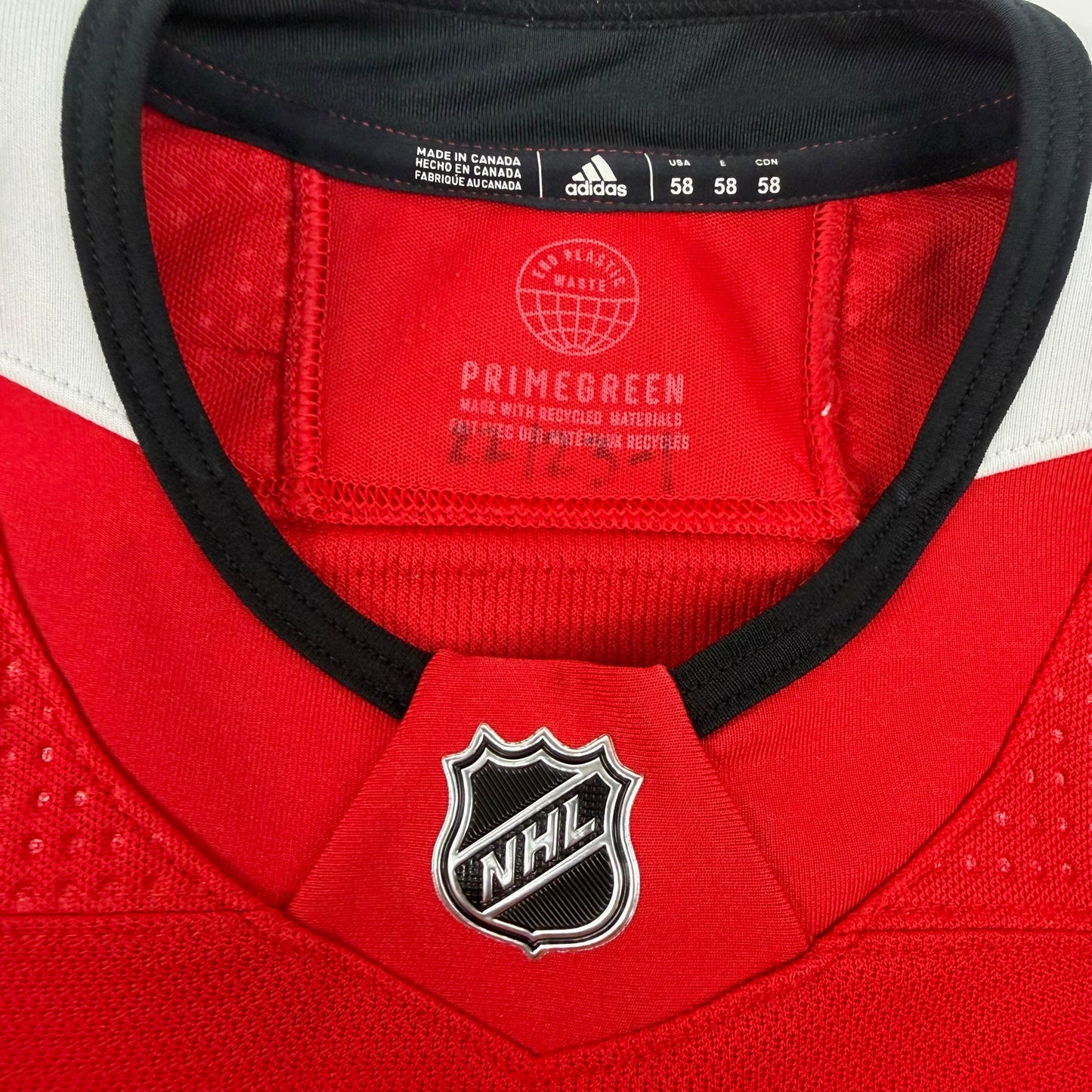 Jack Johnson #8 Home Chicago Blackhawks Game Worn Jersey 2022-2023, Set 1 | Size 58 | 9872-25490