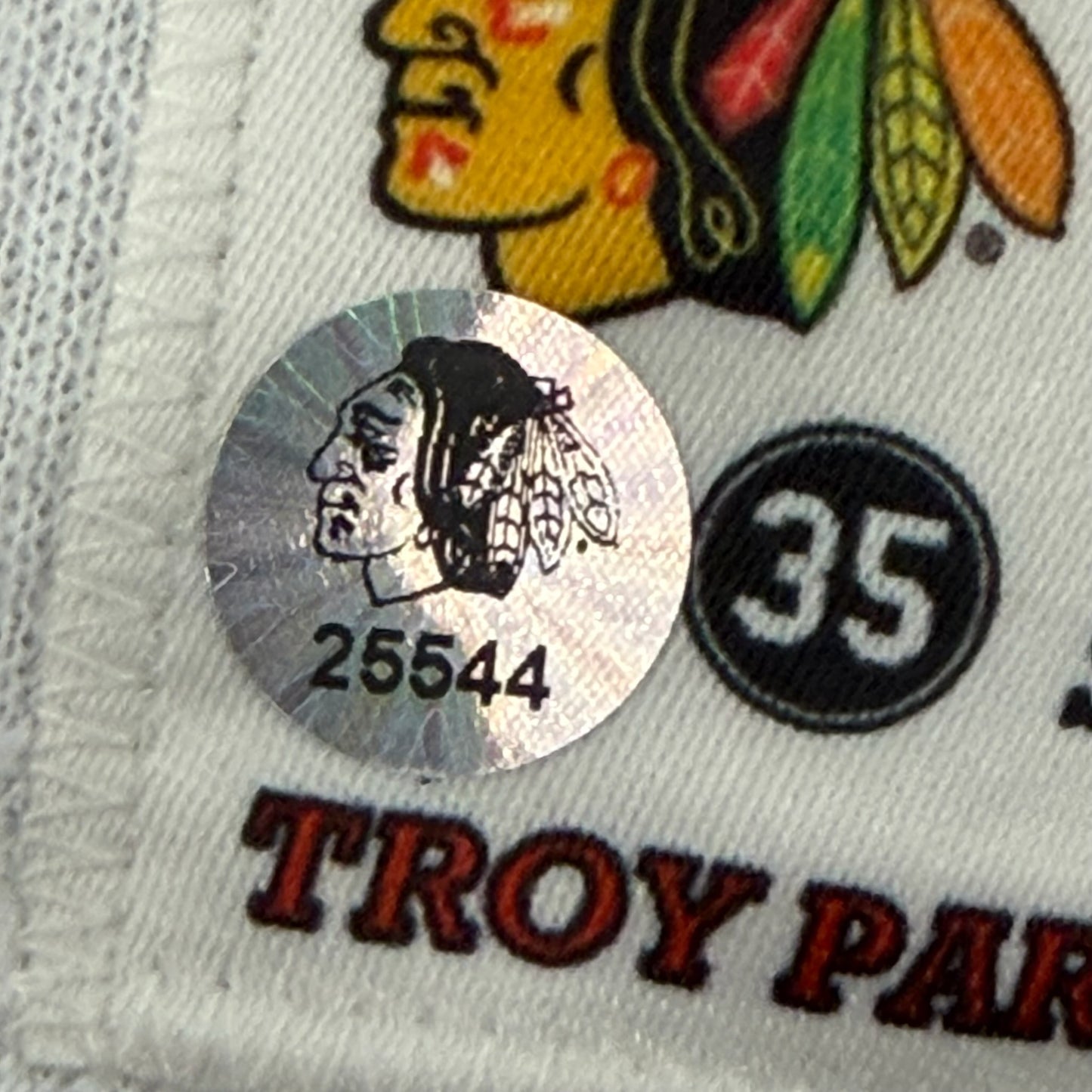 Taylor Raddysh #11 Away Chicago Blackhawks Game Worn Jersey 2021-2022, Set 1 | Size 56 | 7033-25544