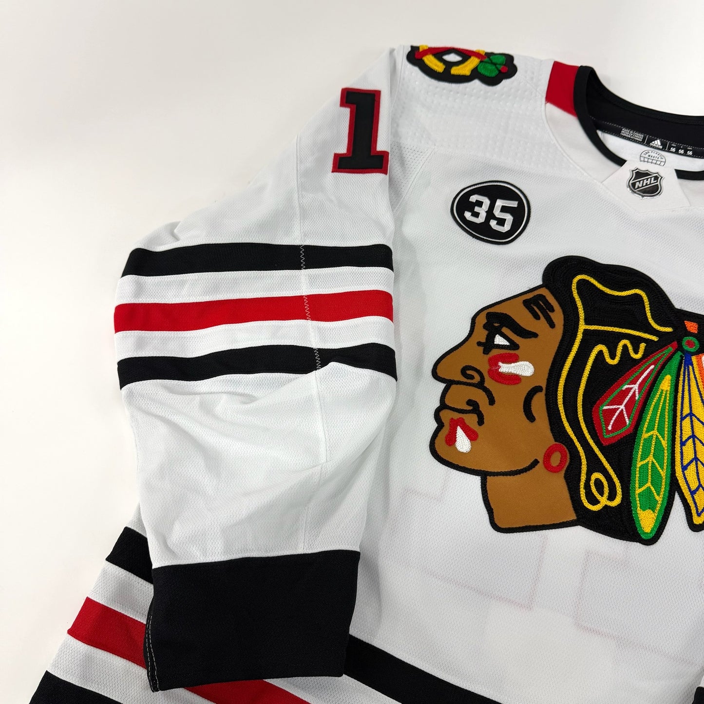Taylor Raddysh #11 Away Chicago Blackhawks Team Issued Jersey 2021-2022 | Size 56 | 21722