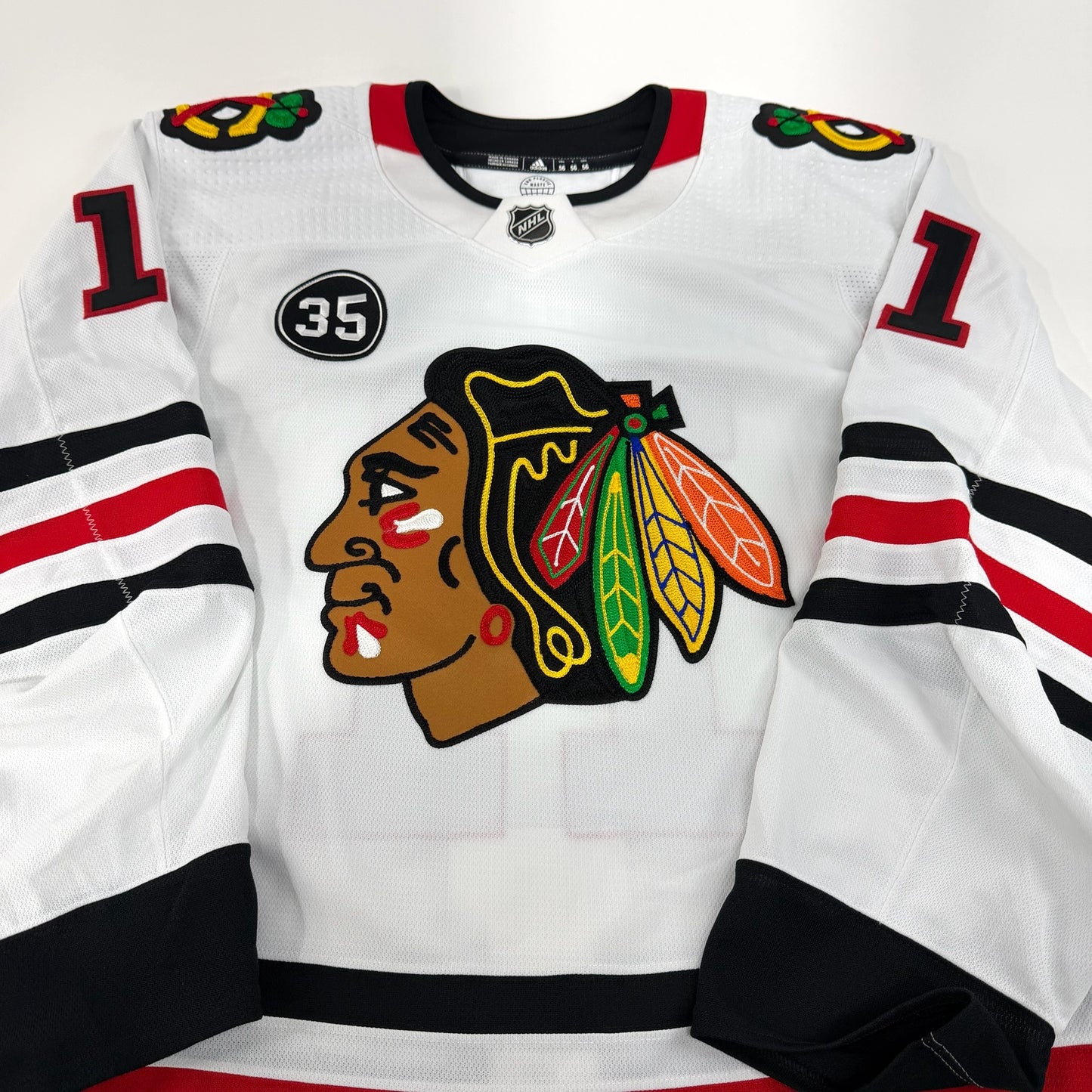 Taylor Raddysh #11 Away Chicago Blackhawks Team Issued Jersey 2021-2022 | Size 56 | 21722