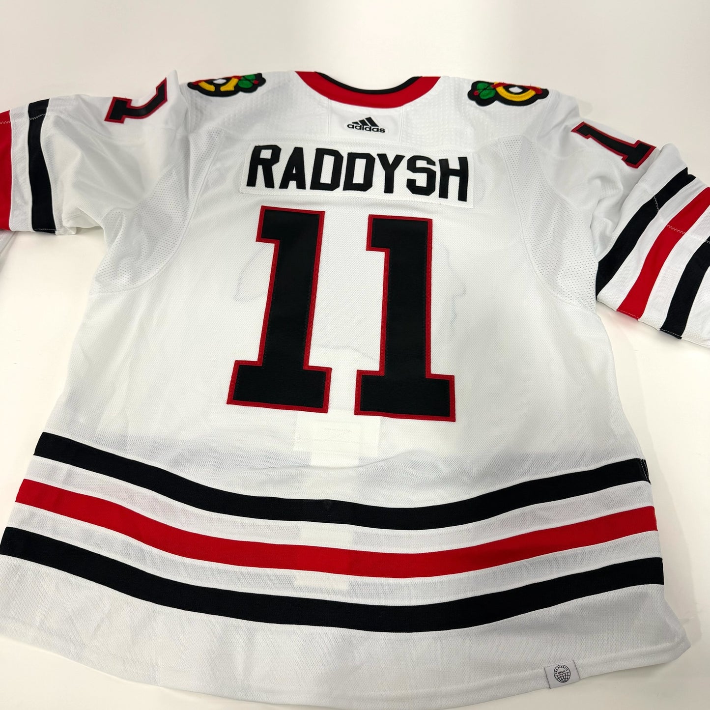 Taylor Raddysh #11 Away Chicago Blackhawks Team Issued Jersey 2021-2022 | Size 56 | 21722
