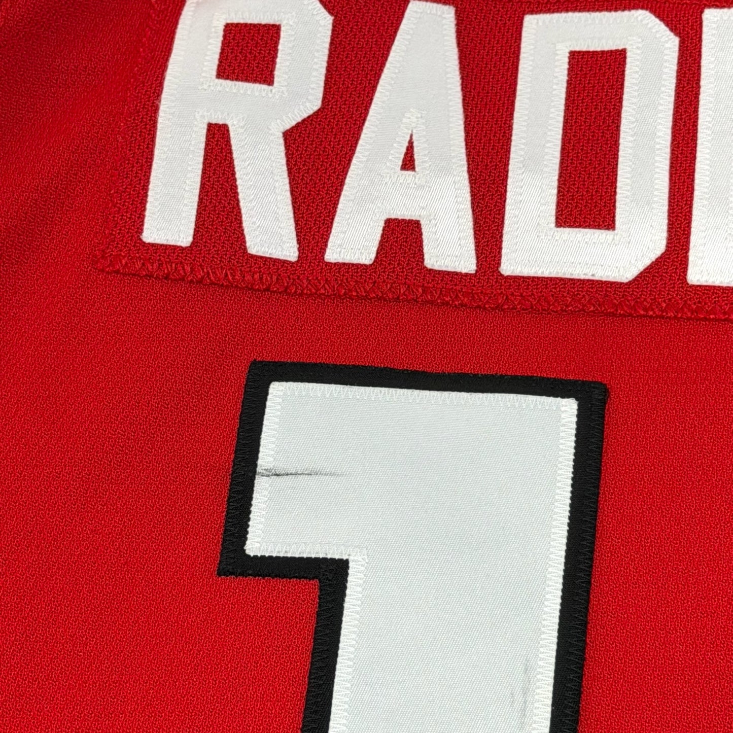 Taylor Raddysh #11 Home Chicago Blackhawks Game Worn Jersey 2022-2023, Set 1 | Size 56 | 9943-25493
