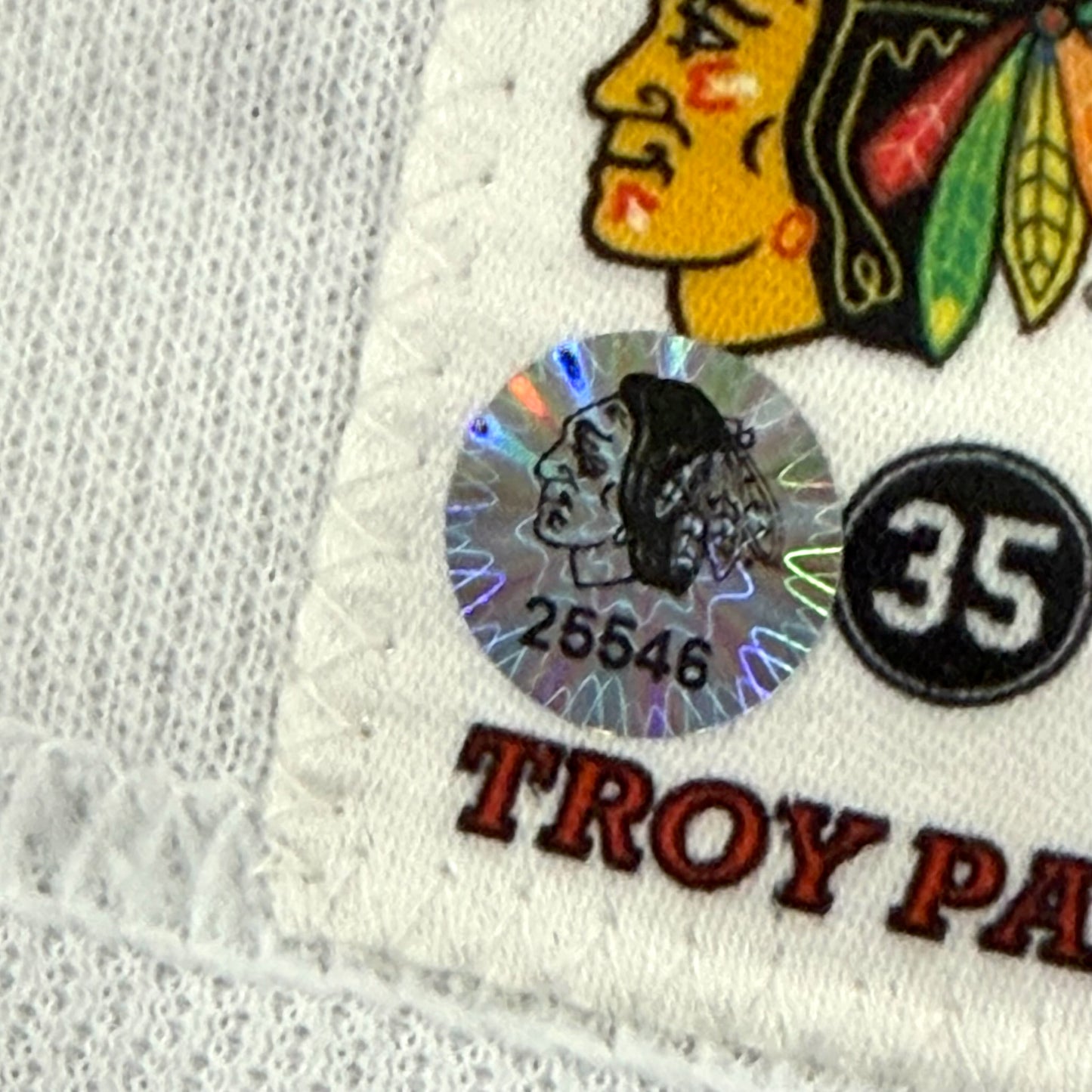 Henrik Borgstrom #13 Away Chicago Blackhawks Game Worn Jersey 2021-2022, Set 1 | Size 56 | 7354-25546
