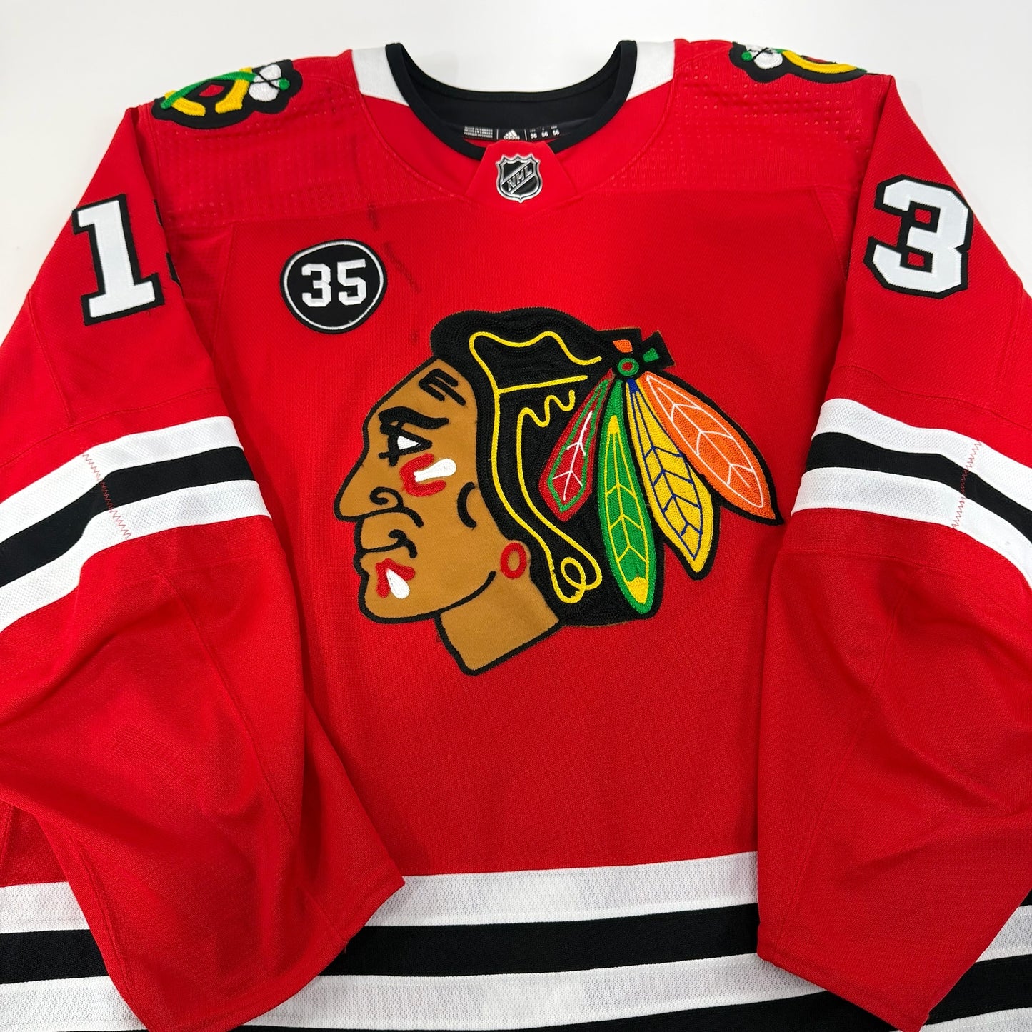 Henrik Borgstrom #13 Home Chicago Blackhawks Jersey 2021-2022, Set 1 | Size 56 | 7184-21732