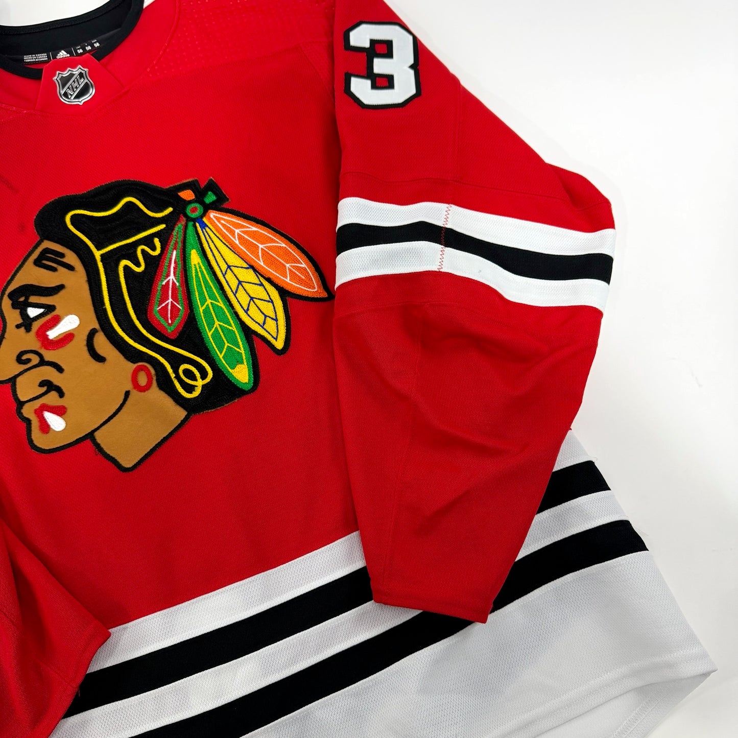 Henrik Borgstrom #13 Home Chicago Blackhawks Jersey 2021-2022, Set 1 | Size 56 | 7184-21732