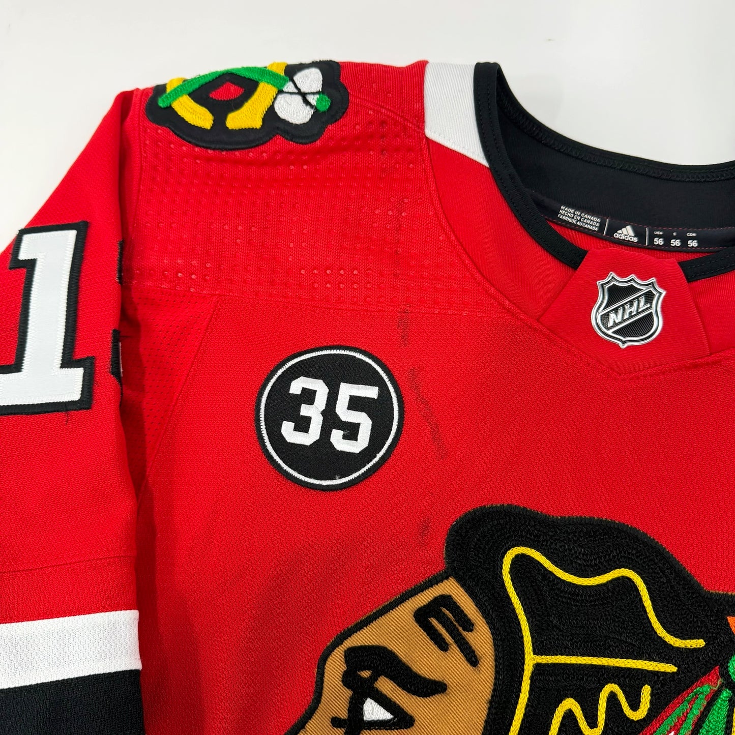 Henrik Borgstrom #13 Home Chicago Blackhawks Jersey 2021-2022, Set 1 | Size 56 | 7184-21732