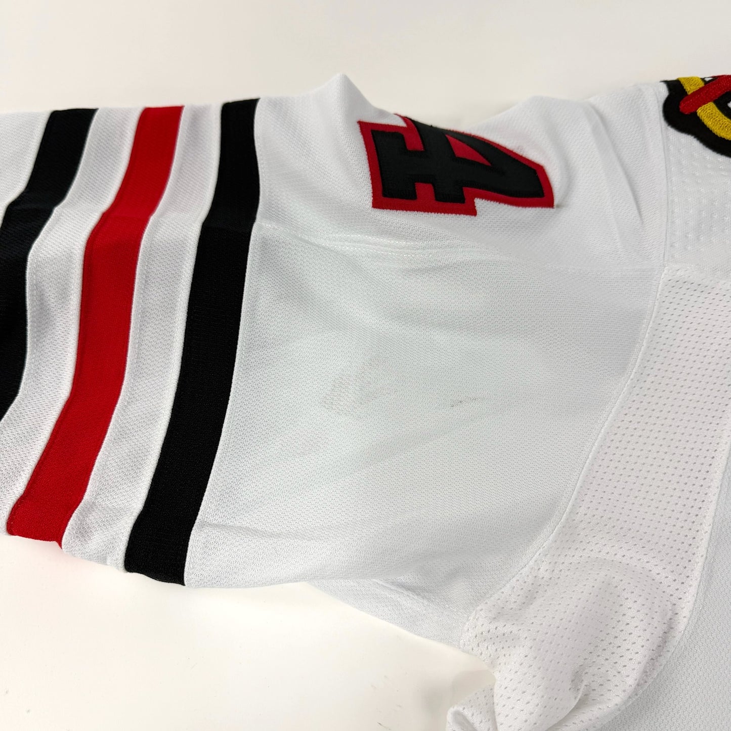 Boris Katchouk #14 Away Chicago Blackhawks Game Worn Jersey 2021-2022, Set 1 | Size 56 | 7646-25553