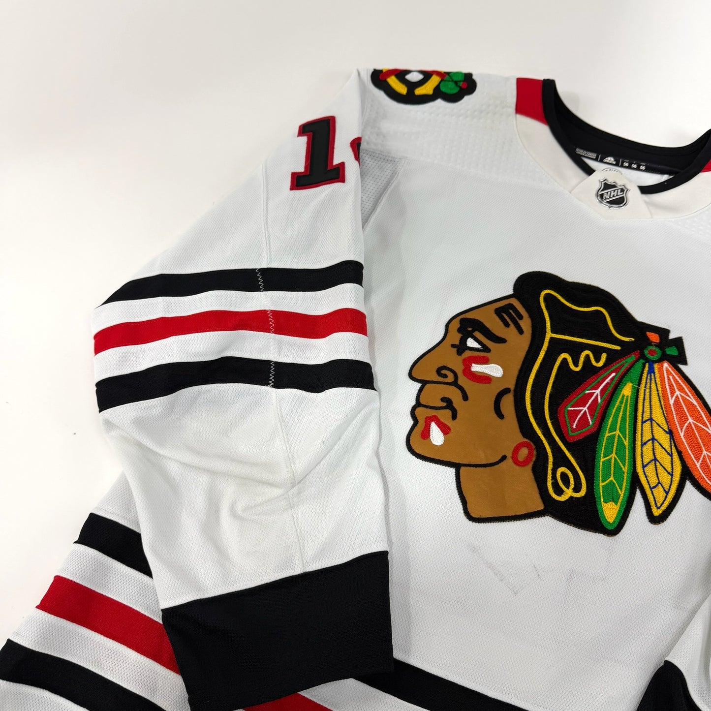 Boris Katchouk #14 Away Chicago Blackhawks Team Issued Jersey 2022-2023, Set 2 | Size 56 | 5817-25536