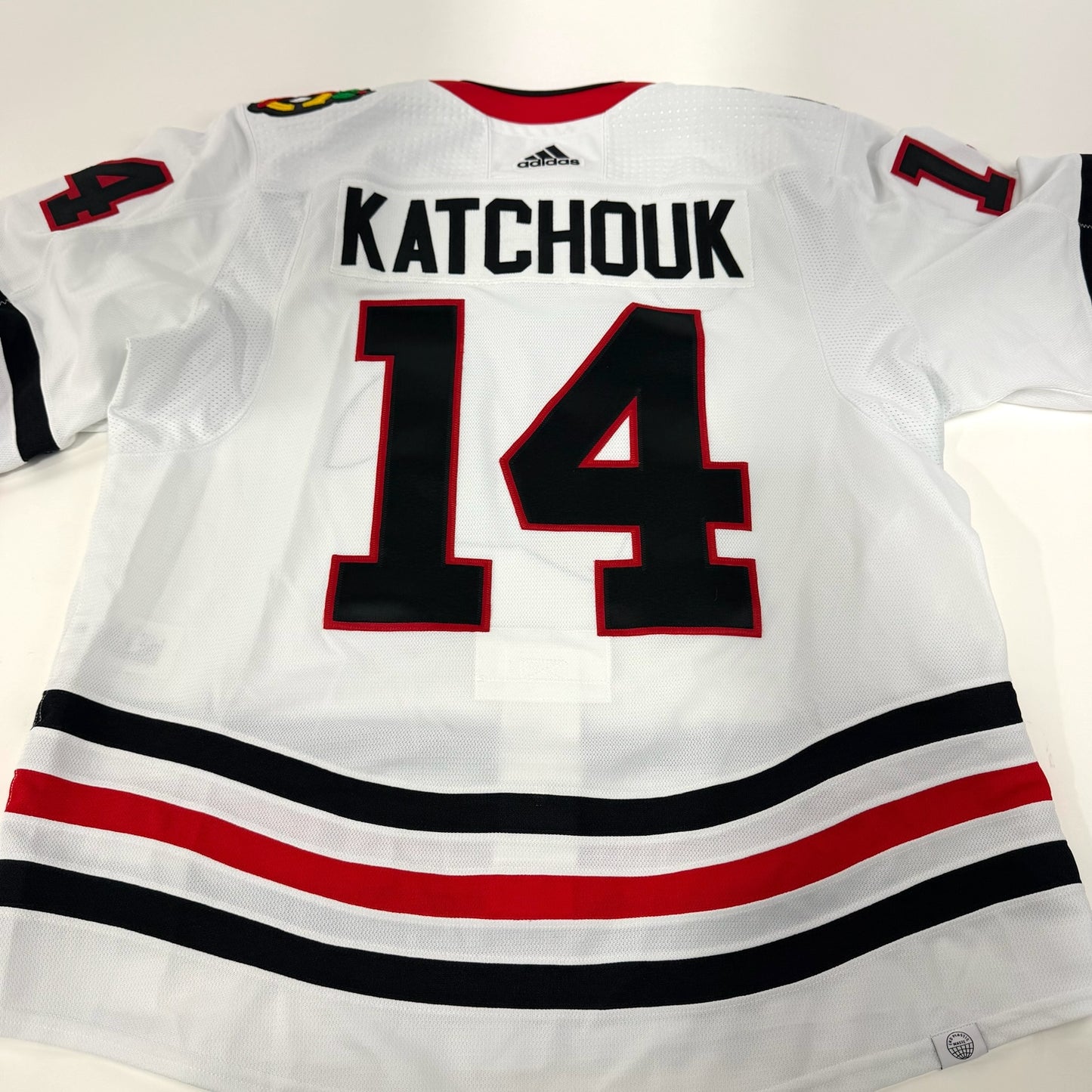 Boris Katchouk #14 Away Chicago Blackhawks Team Issued Jersey 2021-2022 | Size 56 | 21725