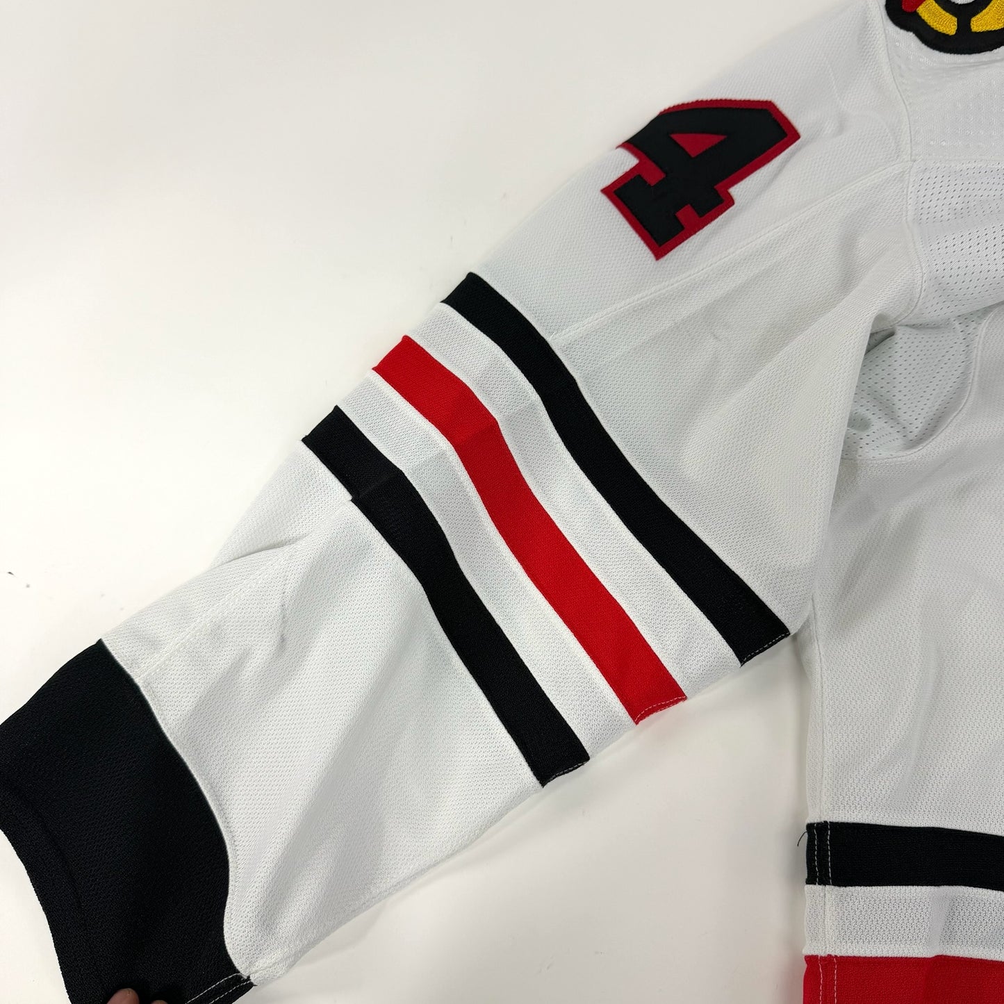 Boris Katchouk #14 Away Chicago Blackhawks Game Worn Jersey 2023-2024, Set 2 | Size 56 | 5372-25581