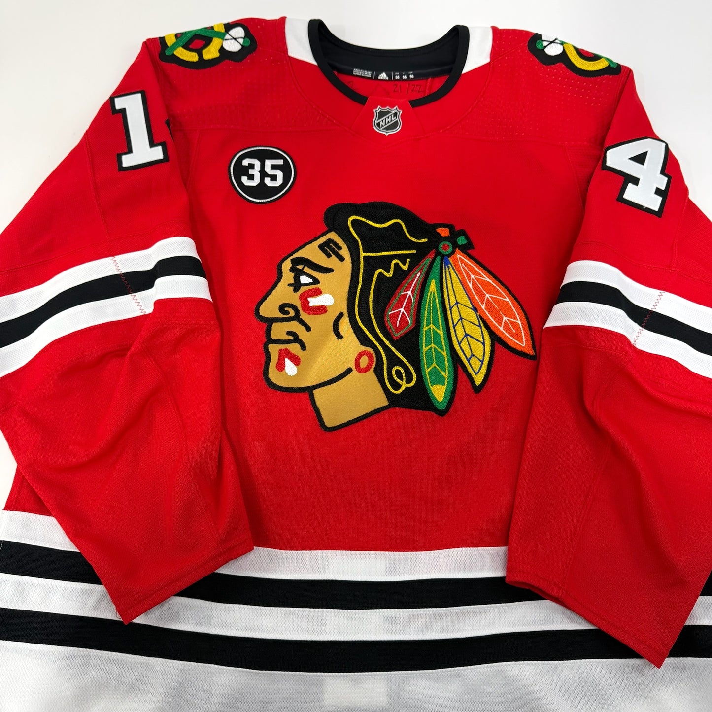 Boris Katchouk #14 Home Chicago Blackhawks Jersey 2021-2022, Set 2 | Size 56 | 4608-21728