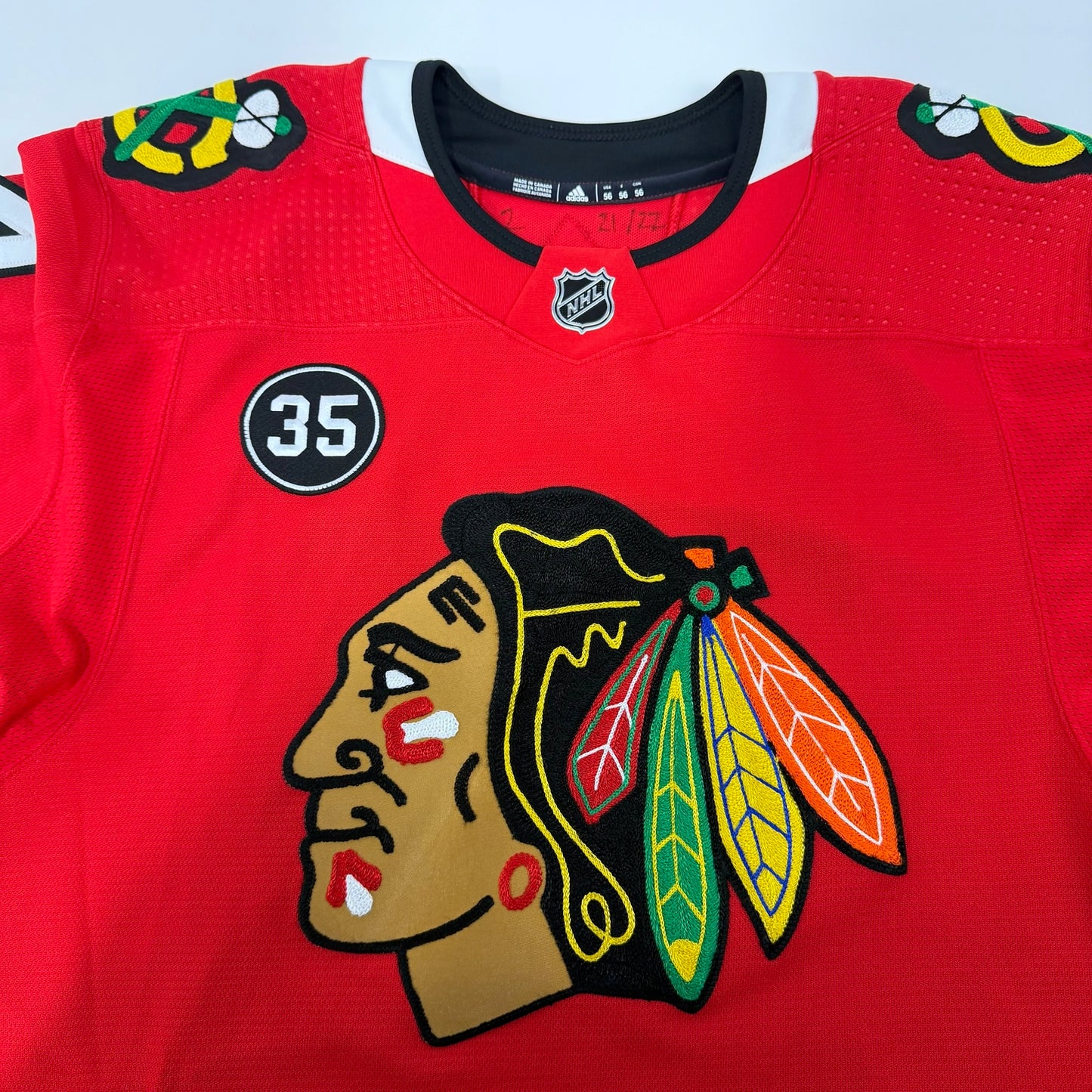 Boris Katchouk #14 Home Chicago Blackhawks Jersey 2021-2022, Set 2 | Size 56 | 4608-21728