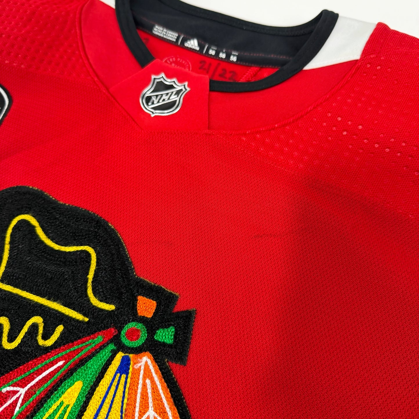 Boris Katchouk #14 Home Chicago Blackhawks Team Issued Jersey 2021-2022, Set 1 | Size 56 | 5919-21727