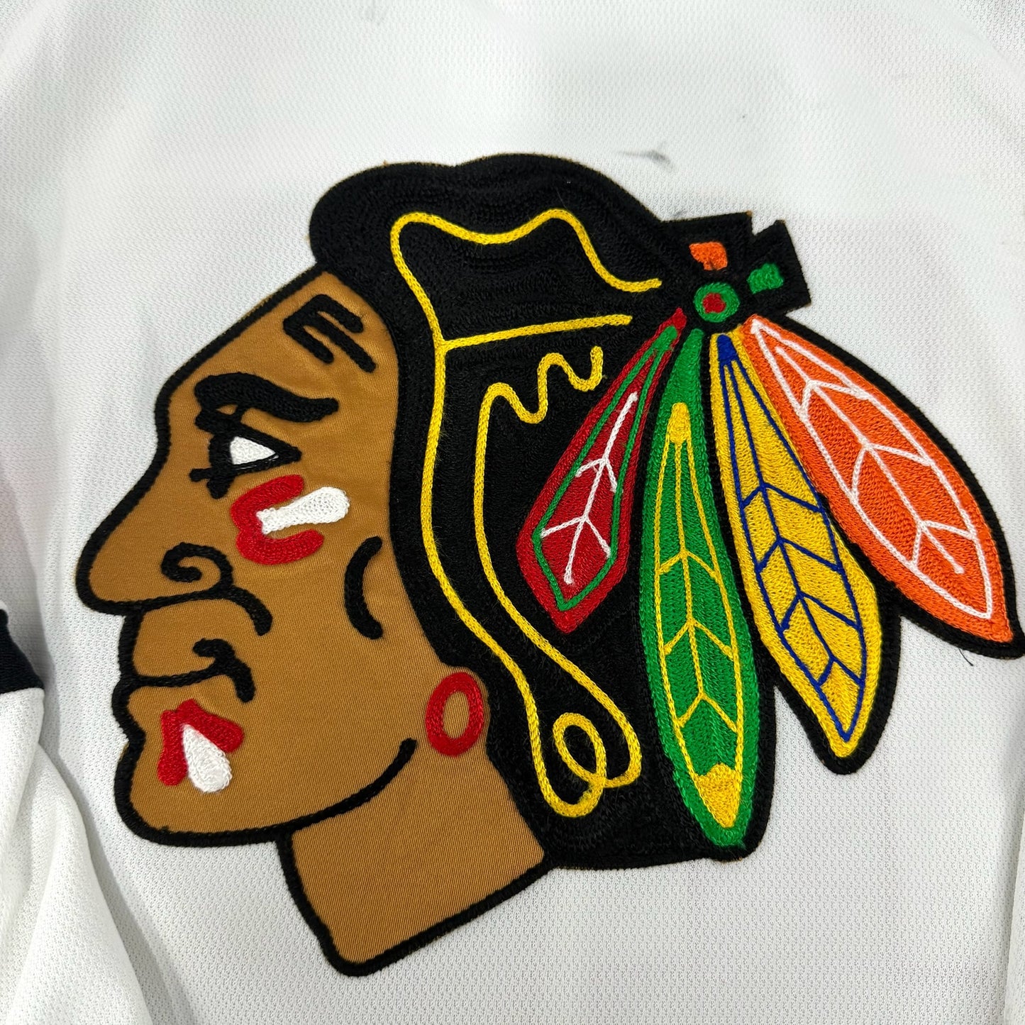 Jujhar Khaira #16 Away Chicago Blackhawks Game Worn Jersey 2022-2023, Set 2 | Size 58 | 4219-25532