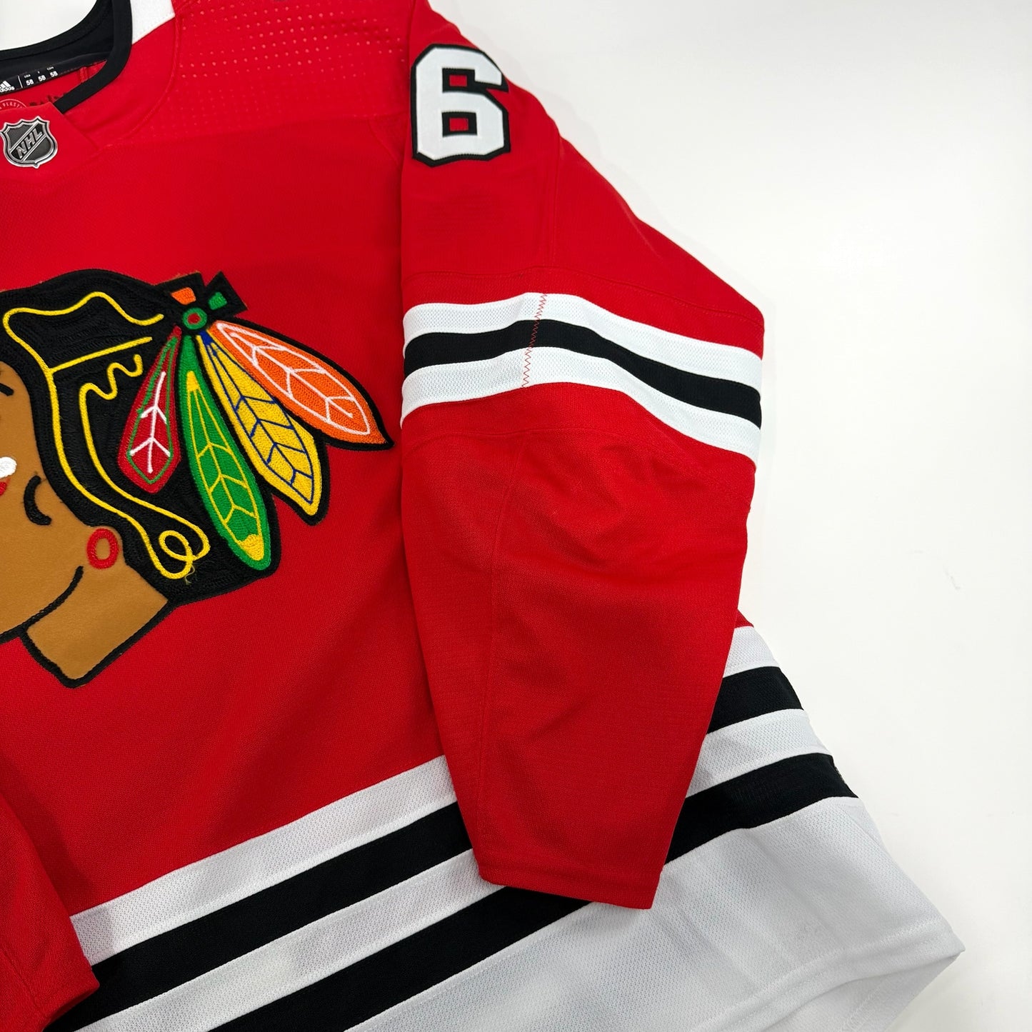 Jujhar Khaira #16 Home Chicago Blackhawks Jersey 2021-2022, Set 3 | Size 58 | 4521-21729
